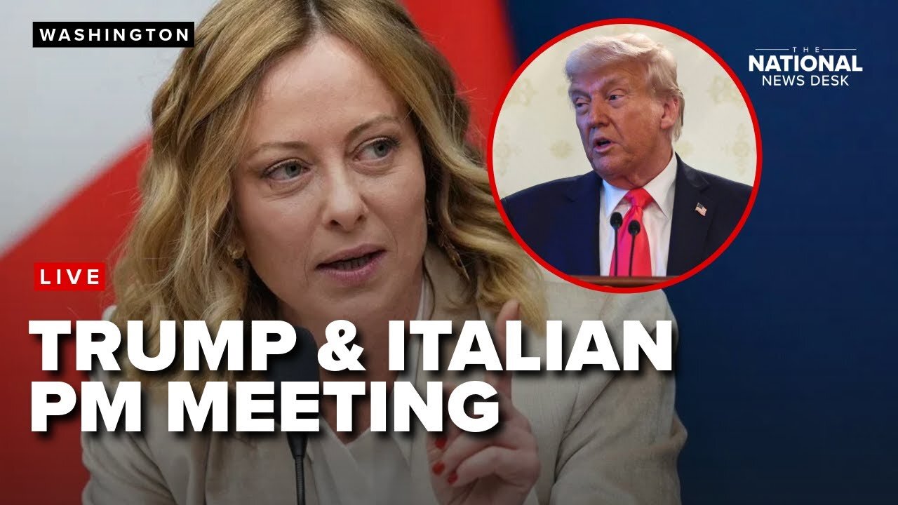 Trump, Italian prime minister tackle trade tensions between U.S. and E.U.