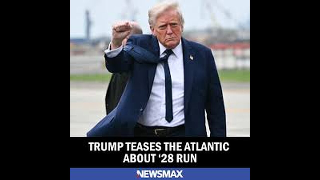 Trump Teases The Atlantic About '28 Run