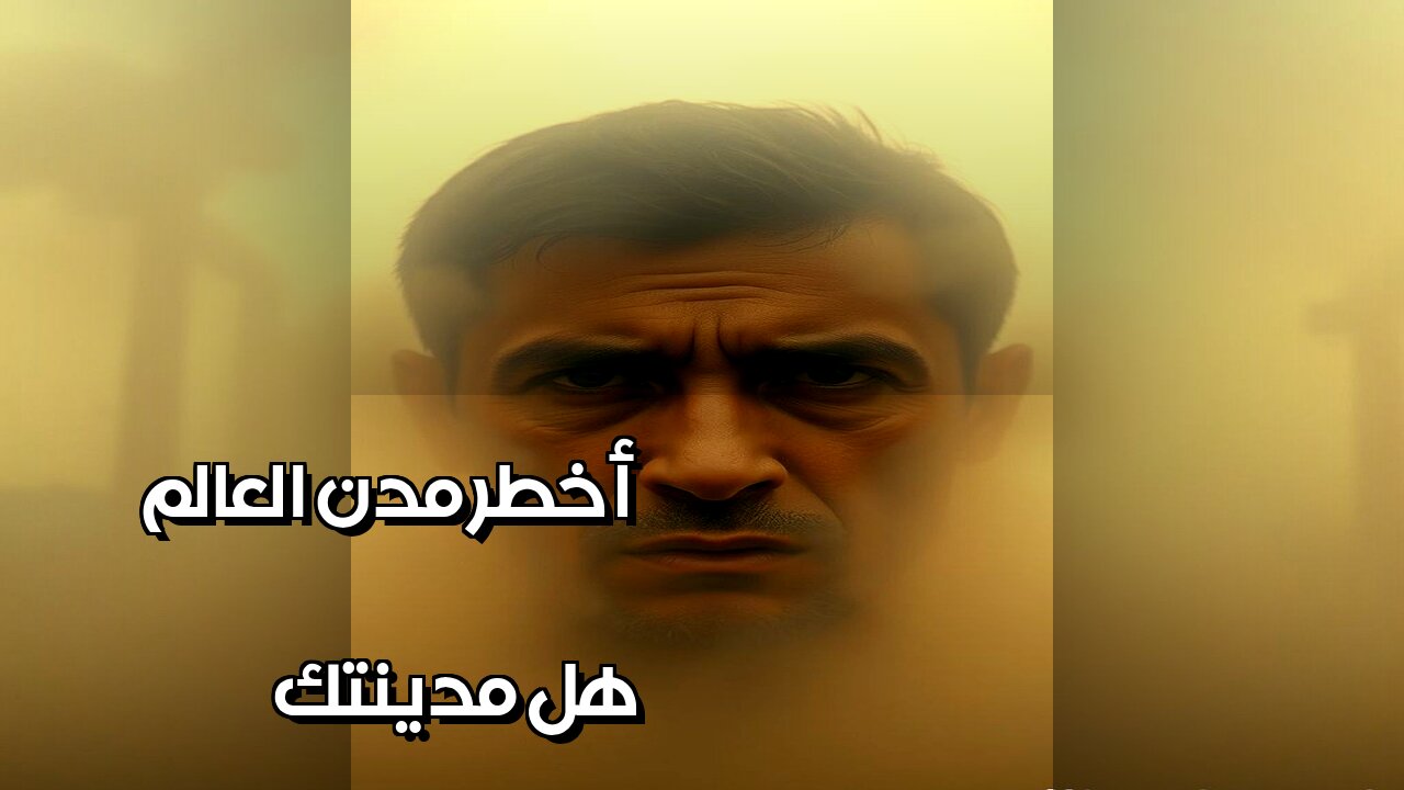 أكثر 10 مدن تلوثًا هل مدينتك ضمن القائمة؟ ⚠️