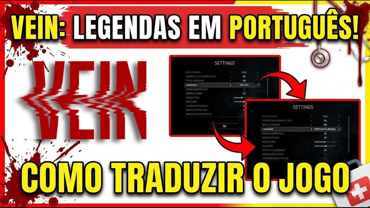 VEIN em PT-BR - tutorial rápido