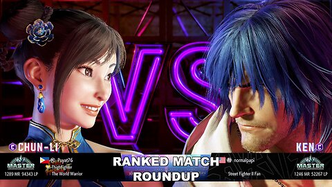 Kuya Kalbo SF6 Ranked Roundup. Chun Li Master Rank [Hori Fight Stick]