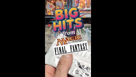 Pulling hits from Play Boosters of MtG Final Fantasy