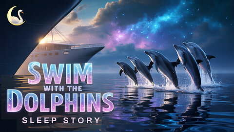 🐬 Why Dolphins Jump in Front of Ships 🚢 | 😴 A Dreamy Sleep Story | 🌊 Wave Sounds
