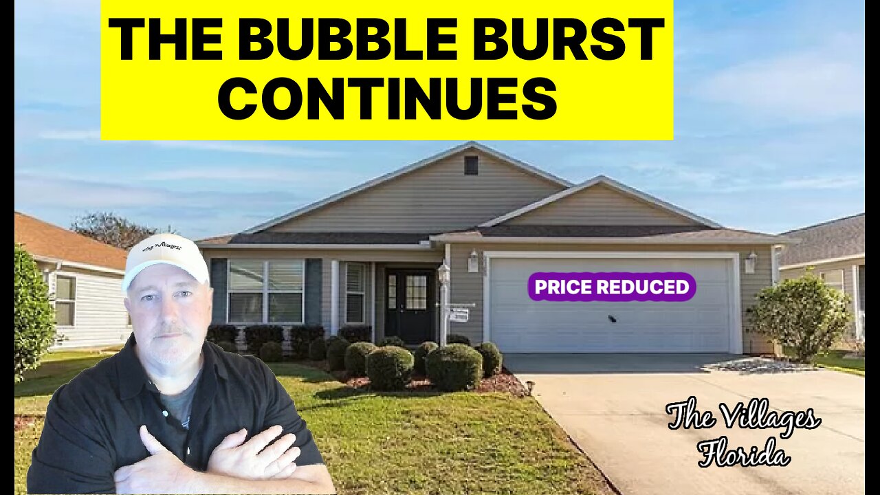 The Villages Real Estate Correction Continues As Predicted