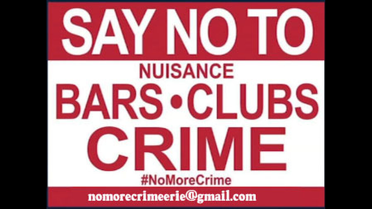 Nuisance Bar And Patrons.......