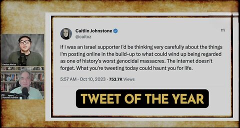 Caitlin Johnstone ~ Winner 🏆 Tweet of the Year