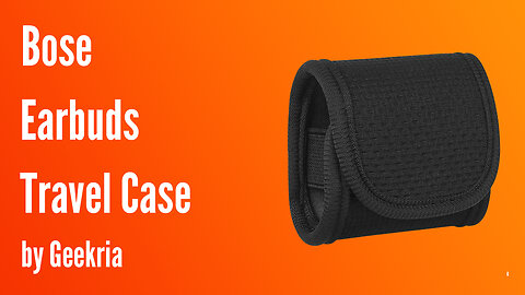 Bose Earbuds Case | Geekria