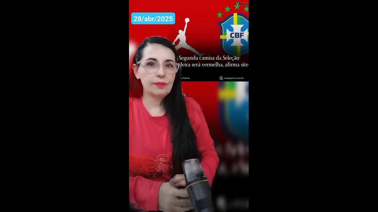 segunda camisa da seleco brasileira sera vermelha