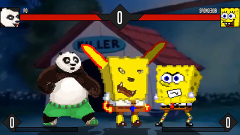 MUGEN - Po vs. Spongebob - Download