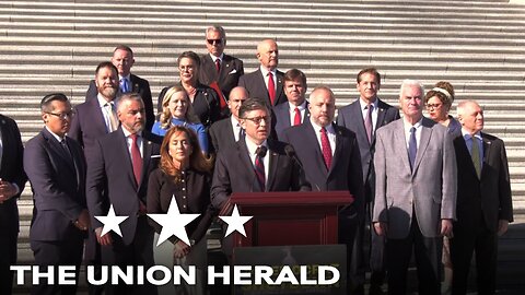House Republican Leadership Holds a Press Conference on the 36th Day of the Government Shutdown