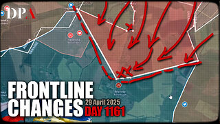 [ Ukraine Frontline Changes ] MASSIVE INCURSION INTO SUMY by Russia; Encirclement at Kostyantynopil~
