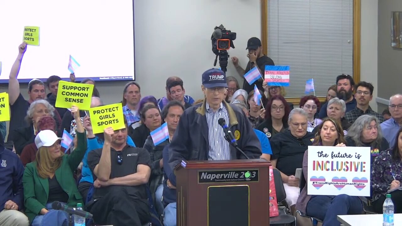 Guy At School Board Is FED UP With Transgenders In Sports