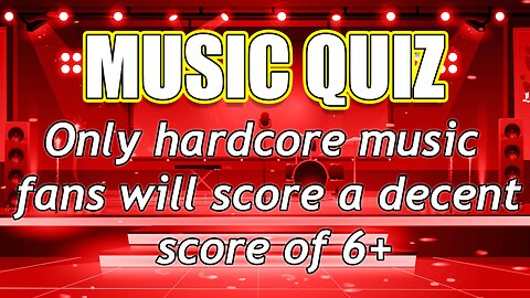 Impossible Music Quiz