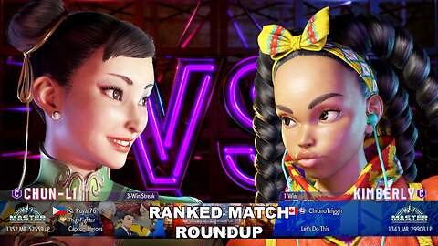 Kuya Kalbo SF6 Ranked Match Roundup. Chun Li Master Rank [Hori Fight Stick]