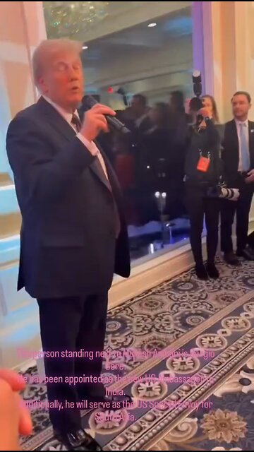 The person standing next to Mukesh Ambani is Sergio Gore.