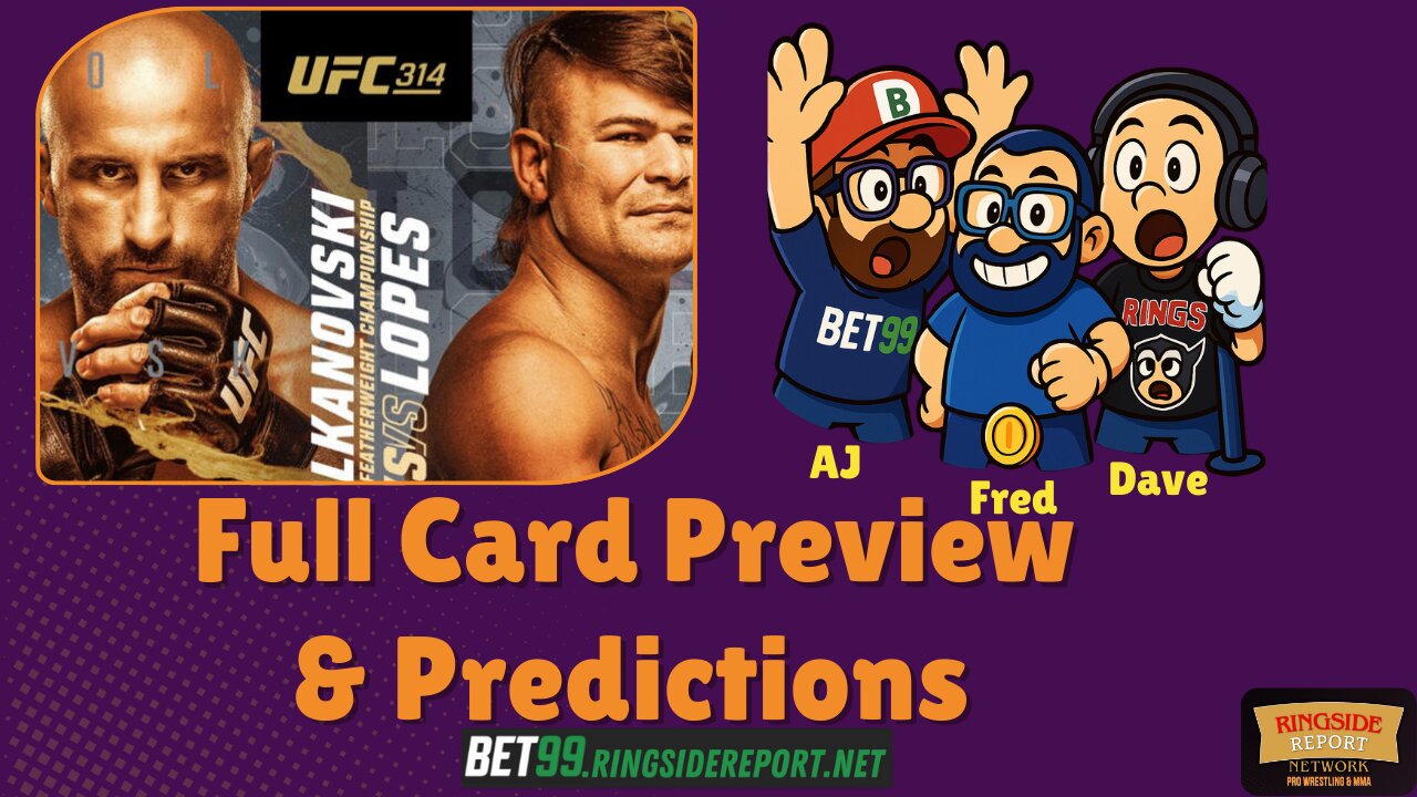 UFC 314 Full Card Breakdown & Predictions – Lopes vs Volkanovski, Chandler vs Pimblett & More!