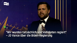 "Wir wurden tatsächlich von Vollidioten regiert" – JD Vance über die Biden-Regierung