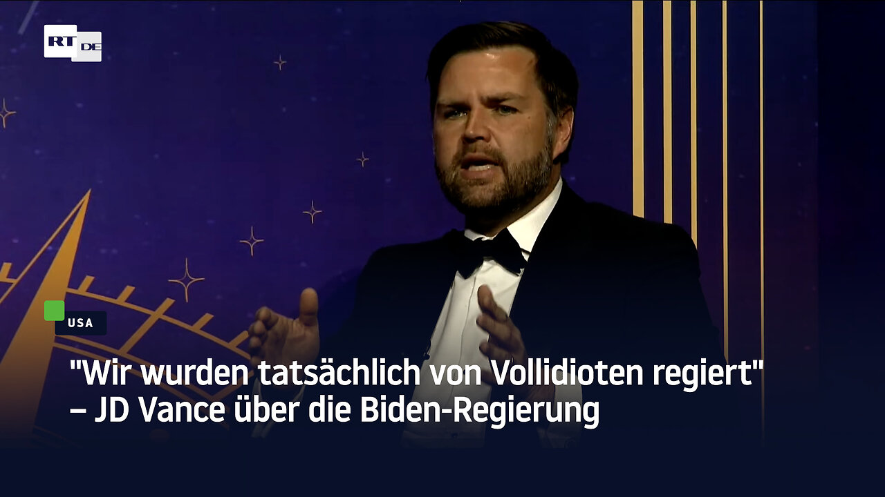 Wir wurden tatsächlich von Vollidioten regiert – JD Vance über die Biden-Regierung