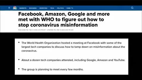 "Evidence Suggesting COVID-19 Pandemic was Preplanned"