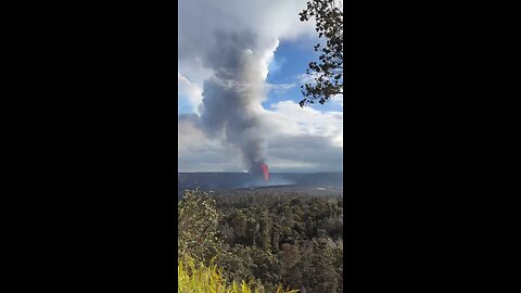 Happening now! 🌋