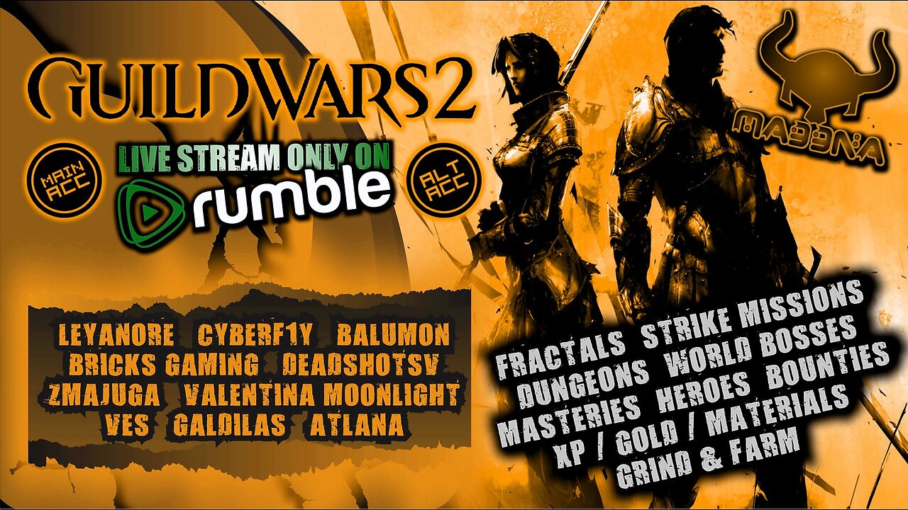 GUILD WARS 2 CO-OP MASH UP ft Leyanore, Balumon & Cyberf1y