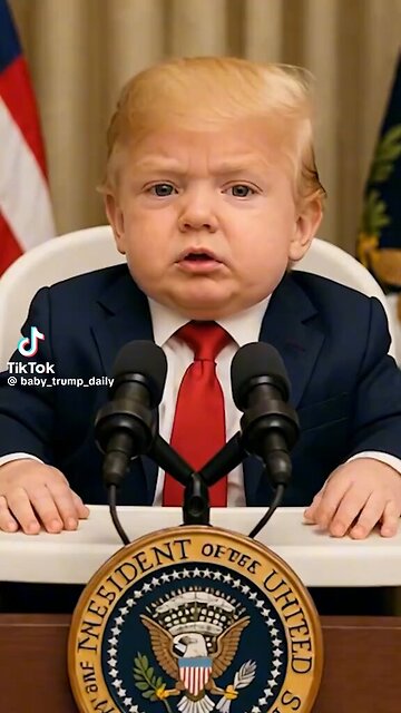 Baby Trump is talking about the "fat shot"