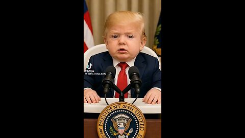 Baby Trump is talking about the "fat shot"