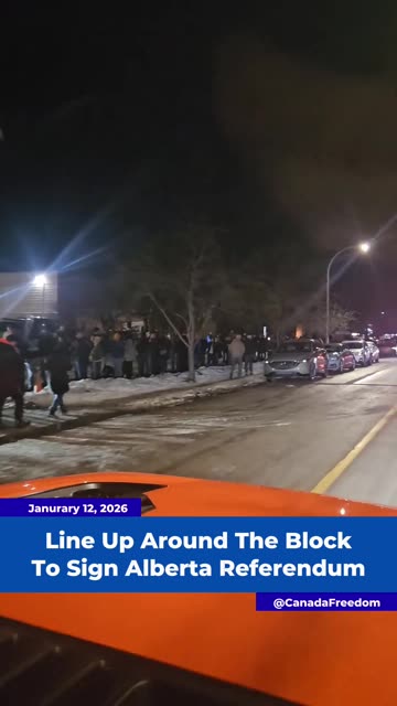 Thousands in Line for Alberta Referendum