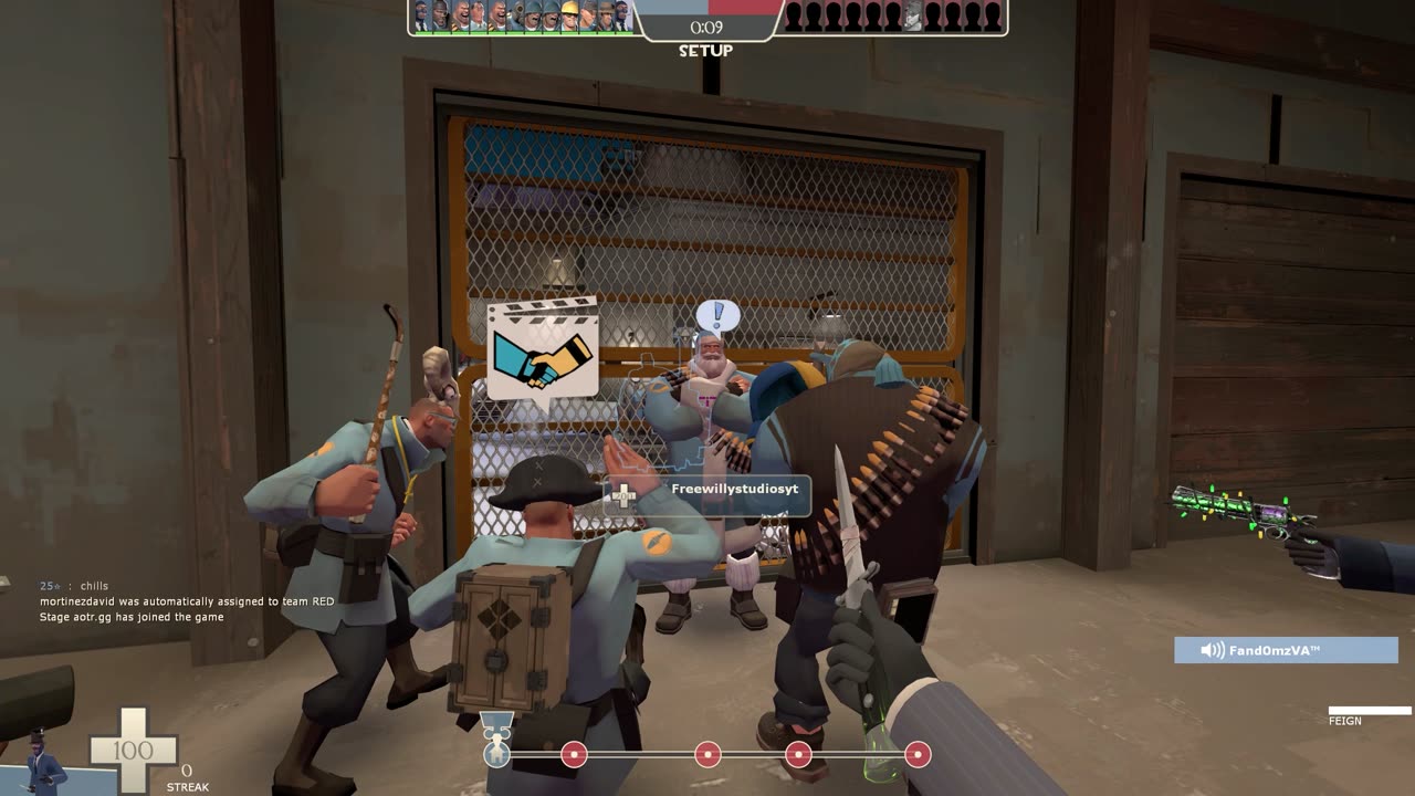 When Santa Joins Your TF2 Server
