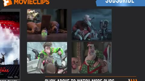 078. Arthur Christmas (510) Movie CLIP - Going Through Canada (2011) HD