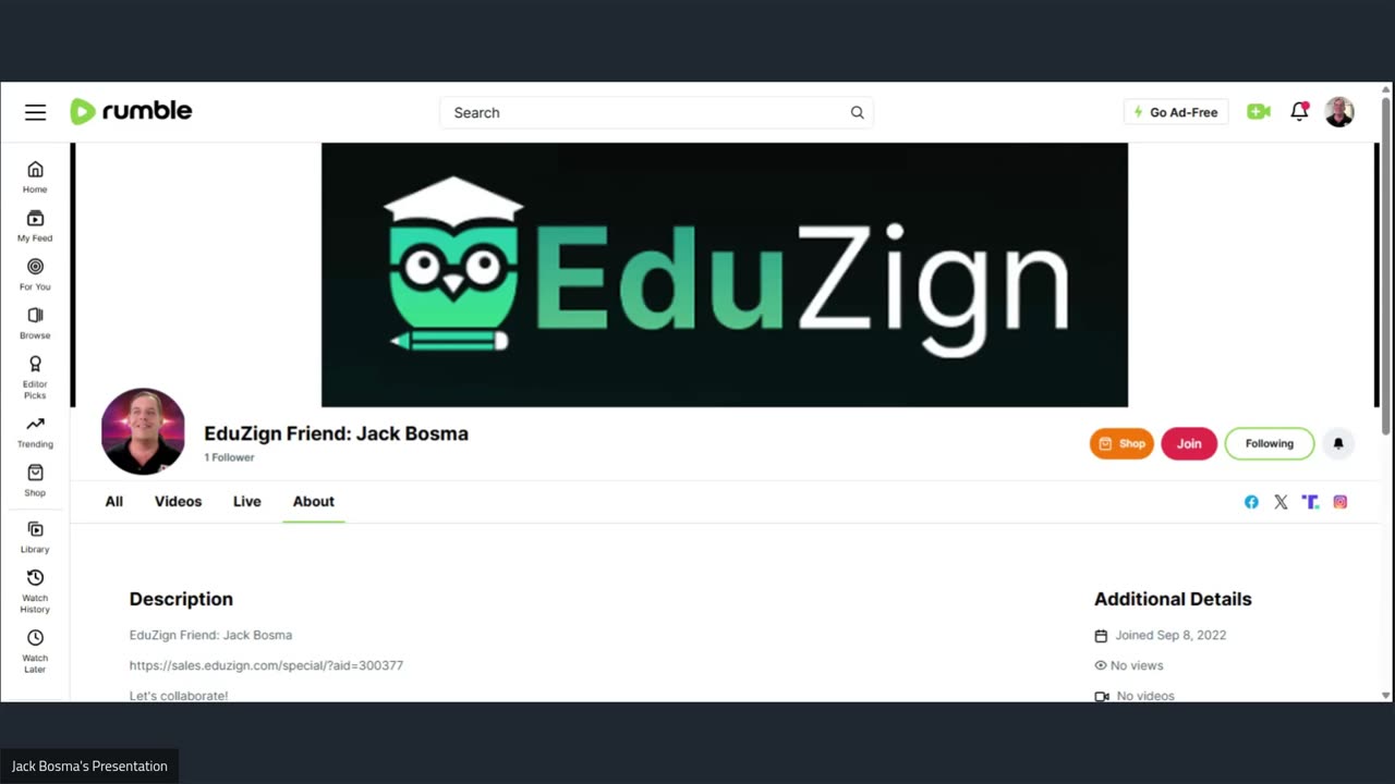 EduZign Friend: Jack Bosma