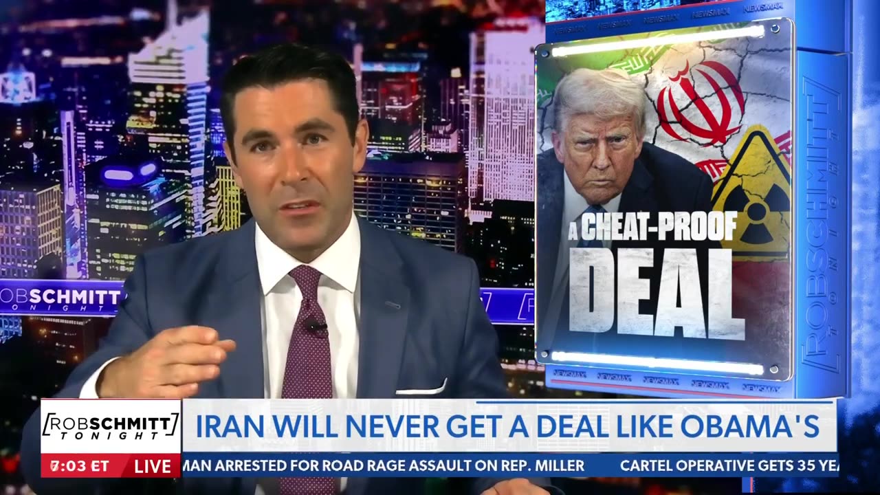 Trump again proves corporate media wrong on dealing with Iran: Rob Schmitt