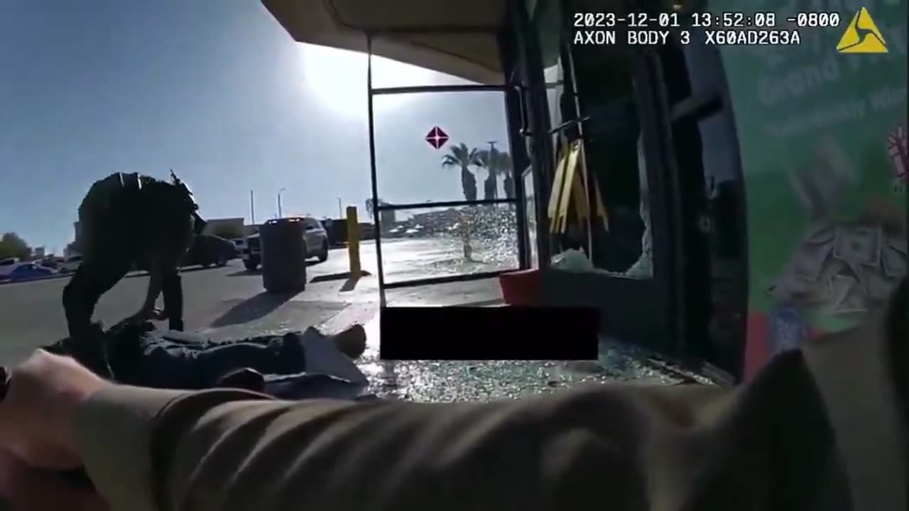 Junior Policeman Shoots Black man and Daughter inside Supermarket