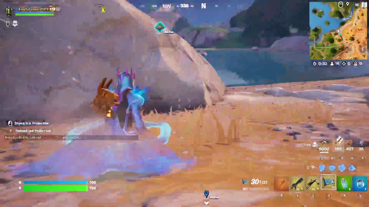 Getting a Victory Royale in Fortnite!