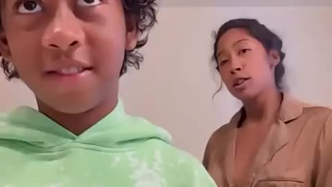 Omarion and Apryl jones, son has a nice vpice