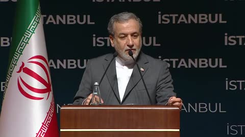 IRANIAN FOREIGN MINISTER ABBAS ARAGHCHI REACTS TO US STRIKES ON IRAN
