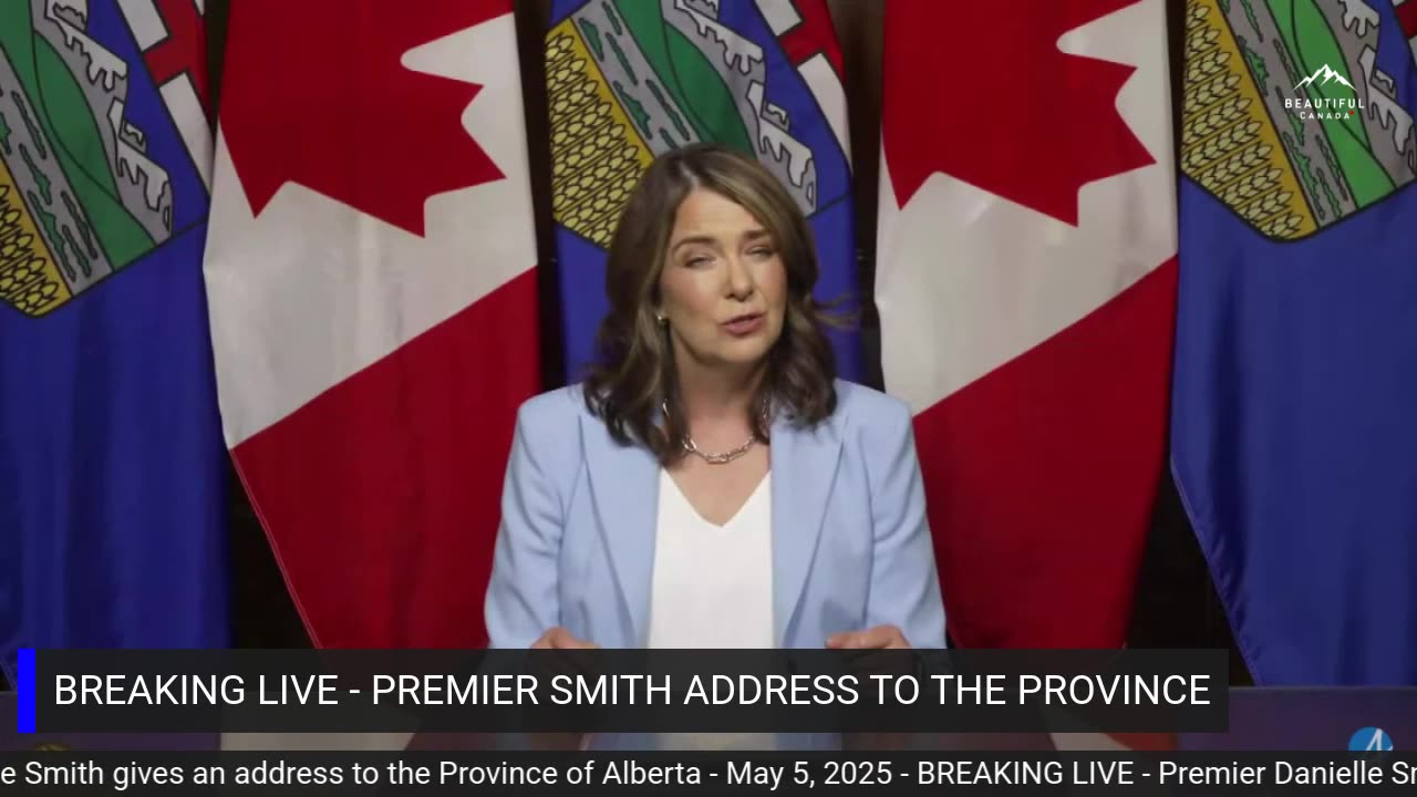 Premier Danielle Smith Gives Address to the Province - May 5, 2025