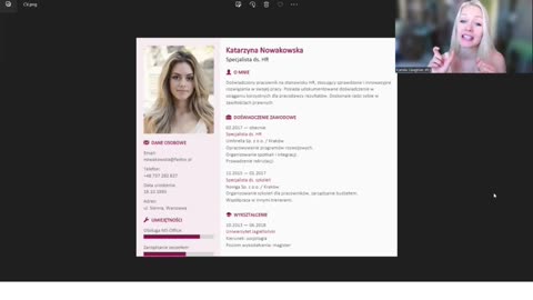 CV (Curriculum Vitae) Part II