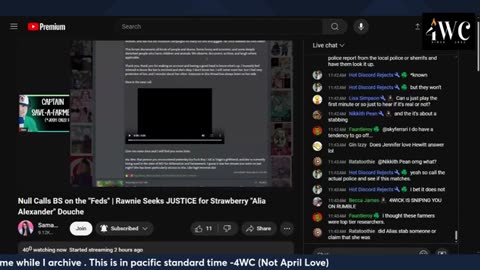 Sam_2024_09_12_Null Calls BS on the "Feds" | Rawnie Seeks JSUTICE for Strawberry.. Douche