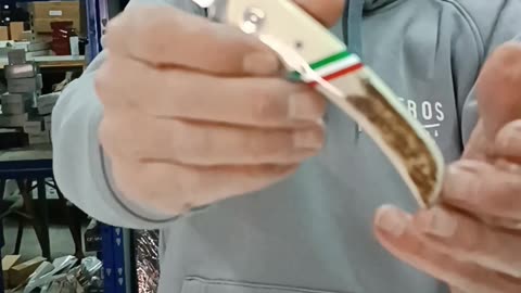 Navaja Mudela bandera de Italia #acerosdehispania #pocketknives