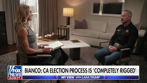 California Sheriff and gubernatorial candidate Chad Bianco says Democrats have RIGGED