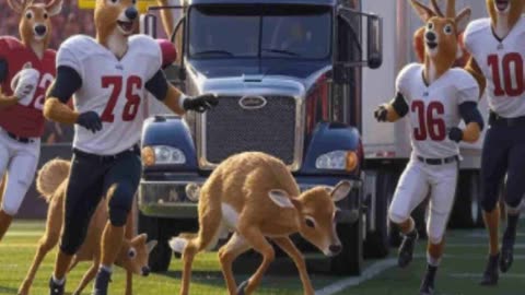Deer Vs Truckers