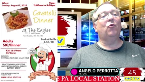 NCTV45 NEWSWATCH MORNING SUN MAY 25 2025 WITH ANGELO PERROTTA