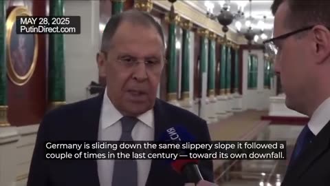 Lavrov: Germany’s direct involvement in the Ukraine war is now obvious