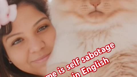 self same is self sabotage Buddhism in English