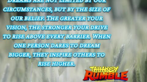 Title: Dream Bigger, Rise Higher