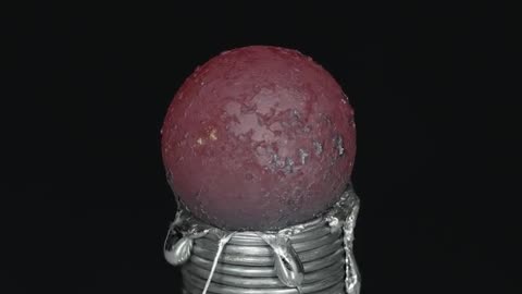 1000 degree Red ball VS Aluminium