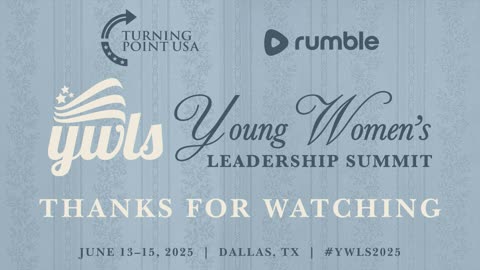 WELCOME HOME! YWLS 2025 is LIVE! Hear from Alex Clark, Erika & Charlie Kirk, and more!!