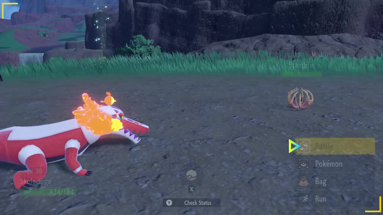 Pokémon Scarlet gameplay