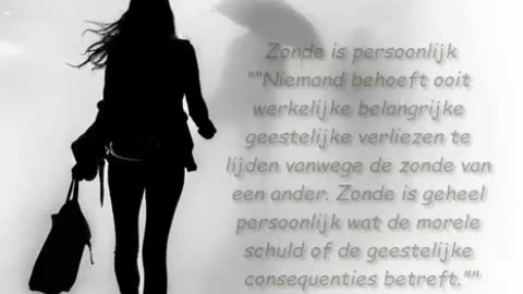 Zonde is persoonlijk